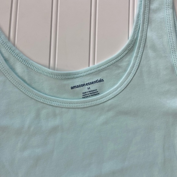 Slim Fit Scoop Neck Tank-mint - Picture 2 of 6